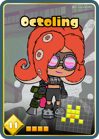 Octoling Card